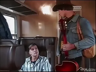 Daniel Valent wraps his lips around Leo Husek's uncut cock.